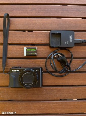 Canon Powershot G7X Mark II