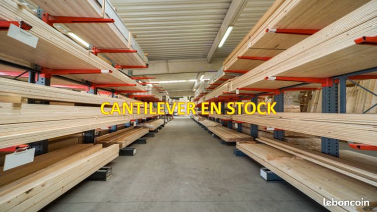 🎗️ Cantilever toutes charges en stock - Rack Cantilever en Promo