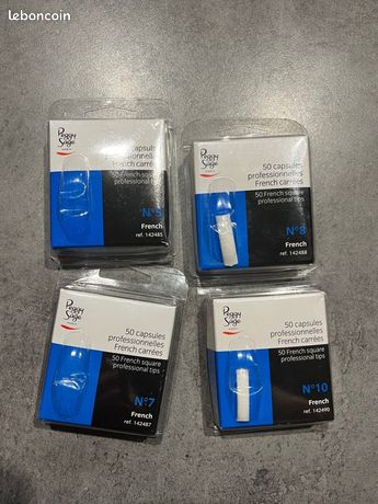 Capsules french carrées