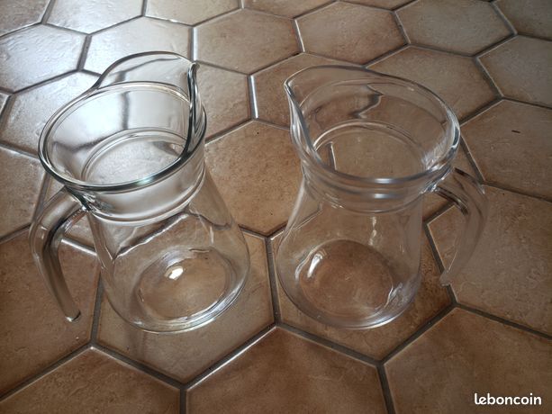 Carafe en verre 1 litre