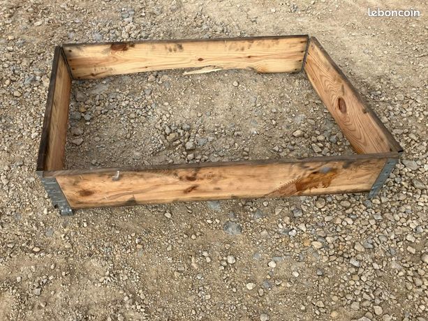 Carré de jardin rehausse palette