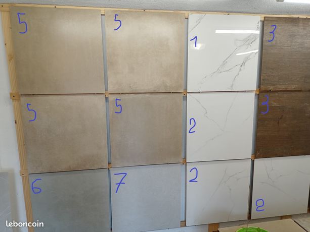 Carrelage 1er choix 60x60 rectifié