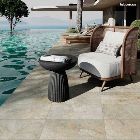 Carrelage extérieur antidérapant