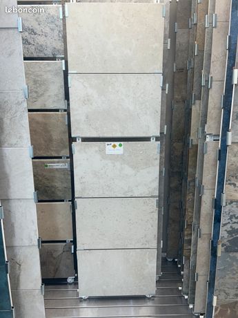 Carrelage imitation travertin 40x60