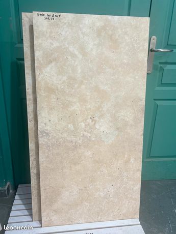 Carrelage imitation travertin - destockage