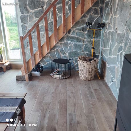 Carrelage imitation parquet bois