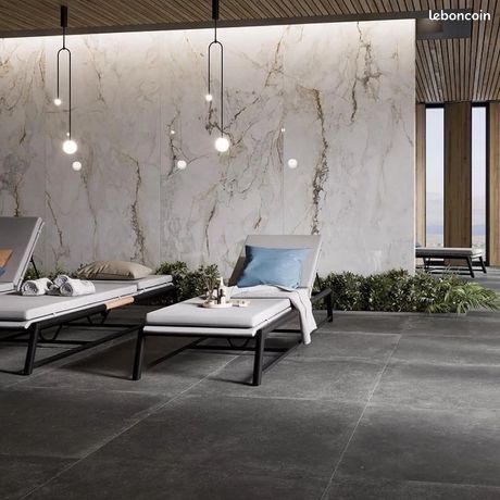 Carrelage luxe effet marbre