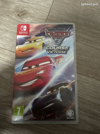 Cars 3 course vers la Victoire sur switch