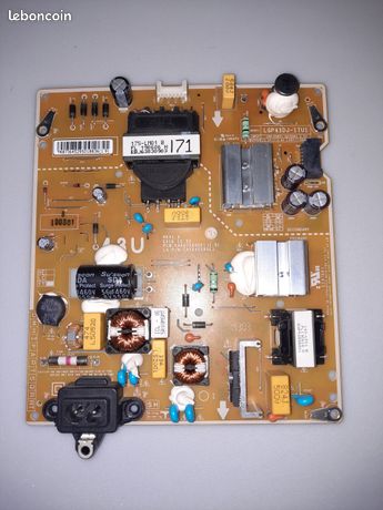 Carte alimentation LGP43DJ-17U1 TV LG 43UM7000PLA EAX67209001 TESTED