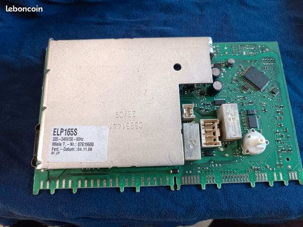 Carte électronique lave linge Miele ELP165S