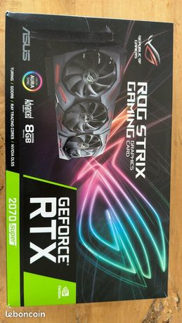 Carte graphique 2070 Super Rog Strix Asus