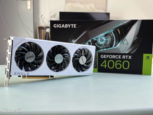 Carte graphique 4060 rtx 8 go blanche