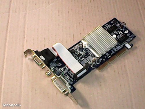 Carte graphique AGP GIGABYTE GV-R25128DE REV 1.0 128MB VGA DVI VIDEO