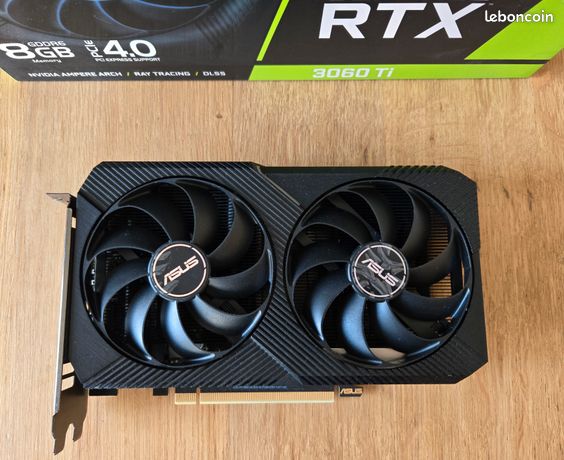 Carte Graphique ASUS Dual Mini GeForce RTX 3060 Ti 8 Go GDDR6
