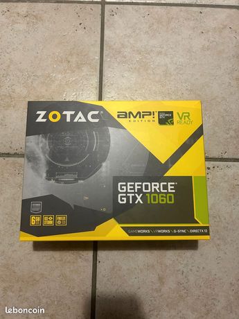 Carte graphique Geforce GTX 1060 6GB