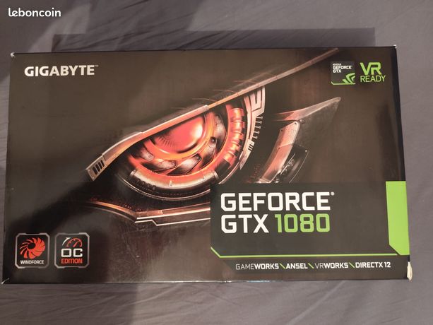 Carte graphique Gigabyte GeForce GTX 1080 Windforce OC Edition