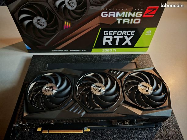 Carte graphique MSI RTX 3060 TI gaming z trio