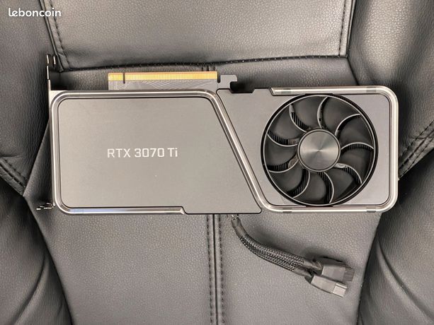 Carte graphique nVidia Geforce RTX 3070 Ti Fe - Founder Edition