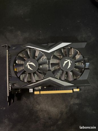 Carte Graphique Zotac GTX 1650 4gb GDDR6 double ventilateur