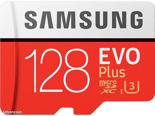 Carte micro sd 128 go Samsung Evo plus