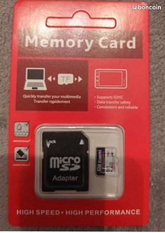Carte micro SD 512Go neuve sous blister 5 disponibles