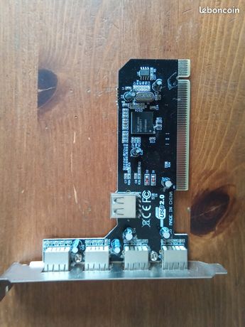 Carte port USB 2.0 PCI