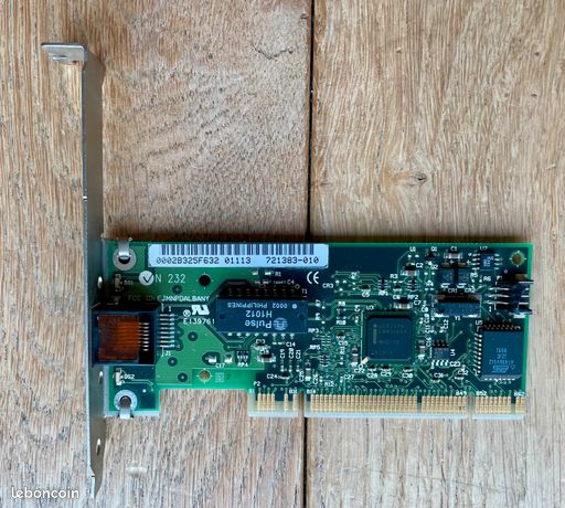 Carte réseau intel pro/100s desktop adapter