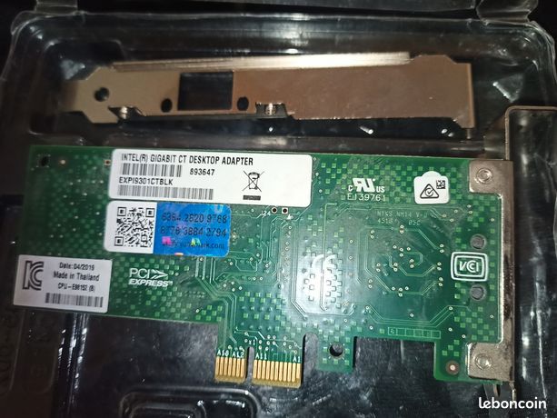 Carte reseau PCI E Intel