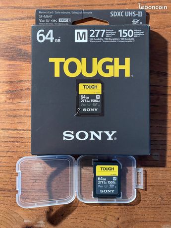 Carte SD Sony Tough 64