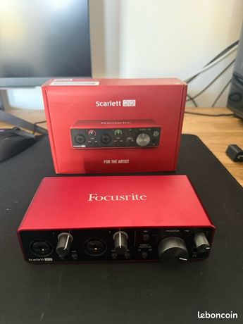 Carte son externe Scarlett Focusrite 2i2 3rd Gen