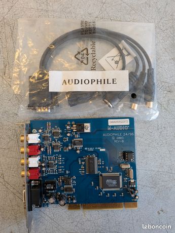 Carte son M-Audio Audiophile 2496