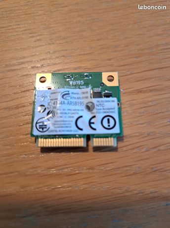 Carte WIFI/BT mini PCIe Dell 1702 FJTN