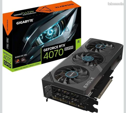 Carte graphique Gigabyte GeForce RTX 4070 SUPER EAGLE OC 12G