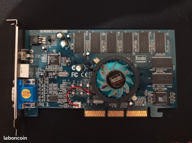 Carte graphique Kyro AGP Hercules 3D PROPHET 4000XT 64MB