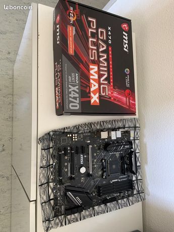 Carte Mère MSI X470 Gaming Plus Max