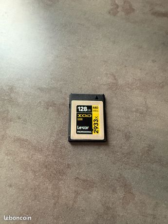 Carte XQD lexar 128gb
