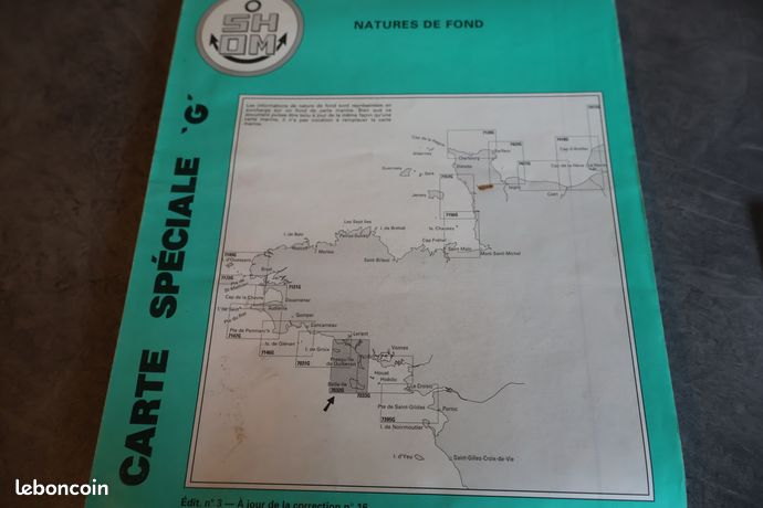 Cartes et documents marin obligatoire