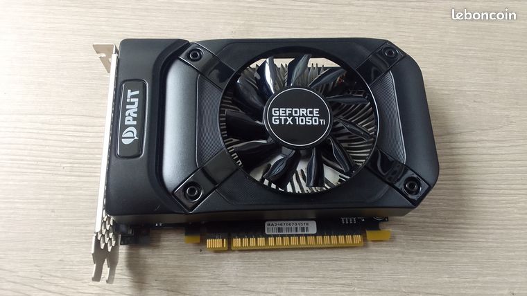 Cartes graphiques GTX 1050 Ti 4Go
