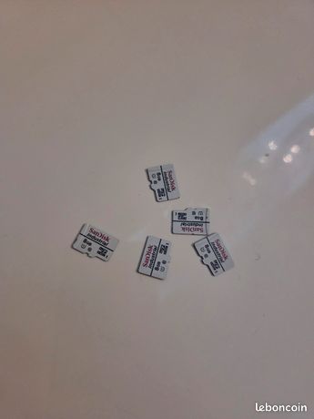 Cartes microSD SanDisk 8 Gb lot ou unité