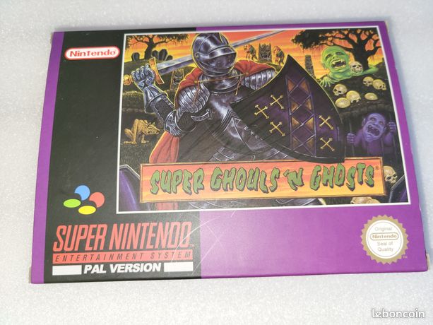 Cartmod Super Ghoul's N Ghosts Super Nintendo