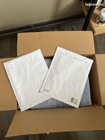 Carton enveloppes bulles expédition (80 enveloppes)