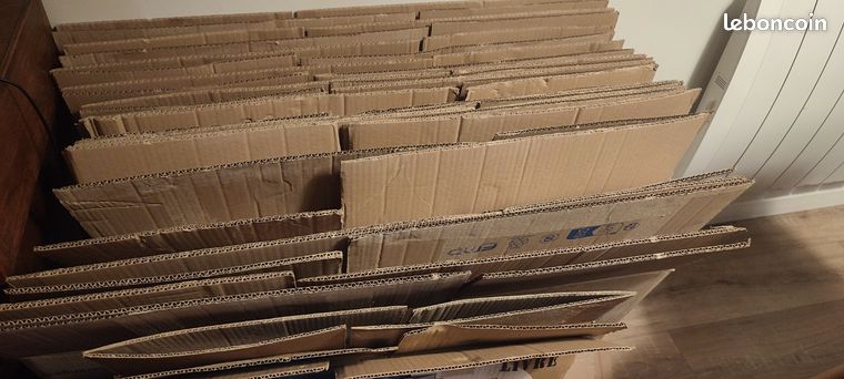 Cartons de déménagement papier bulles