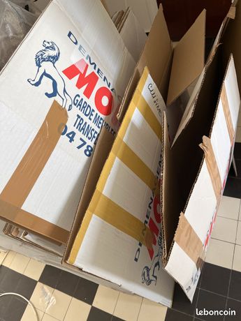Cartons de déménagement