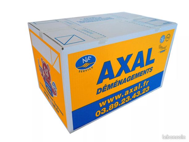 CARTONS DE DEMENAGEMENT : le pack de 30 standards DIMENSIONS 55X35X33 AXAL Emballage Pro
