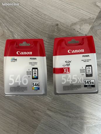 Cartouche dencre 546/545XL canon