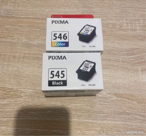 Cartouche dencre canon 545 546