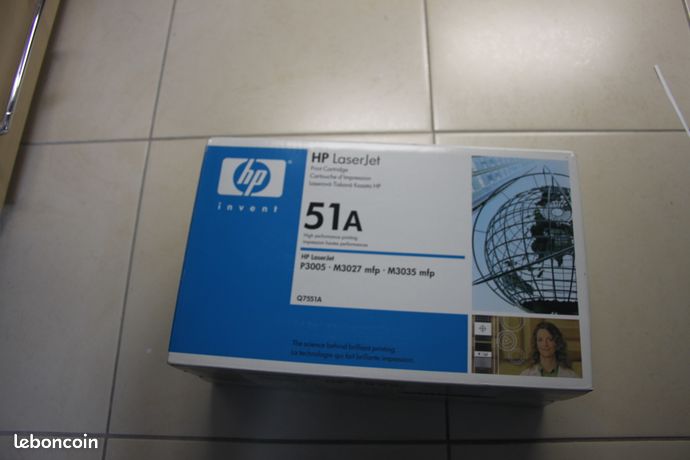 Cartouche d'impression HP LASERJET 51 A