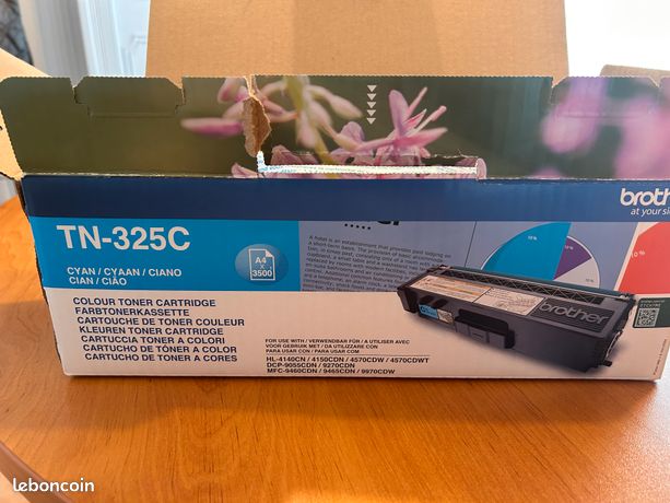 Cartouche de toner brother TN-325 C cyan