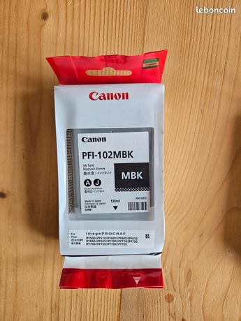 Cartouche encre CANON PFI-102MBK