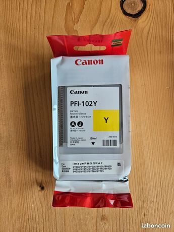 Cartouche encre CANON PFI-102Y